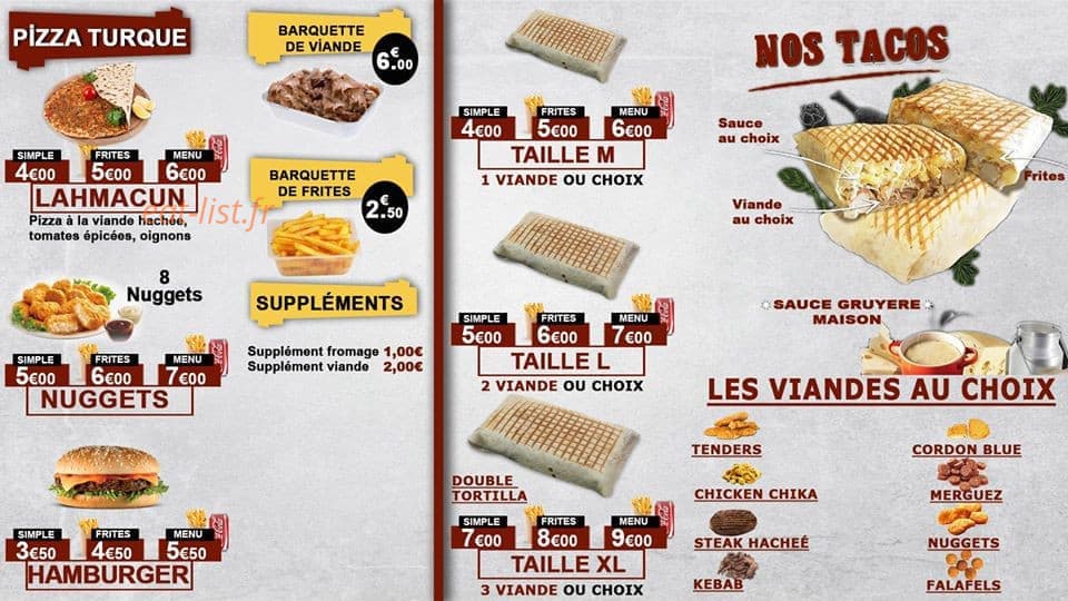 La Petite Istanbul — carte page 5