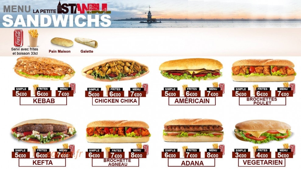 La Petite Istanbul — carte page 2