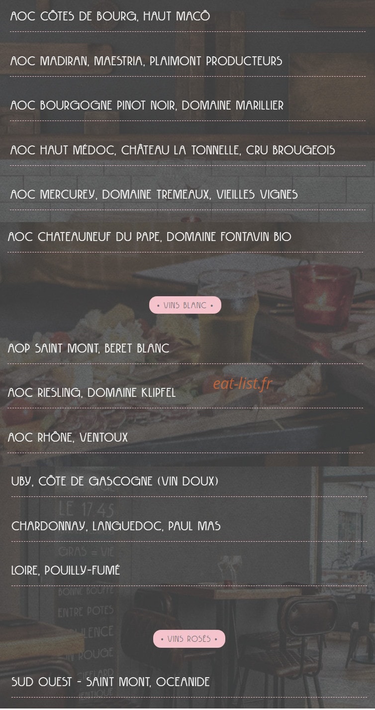 Le 17.45 — carte page 11