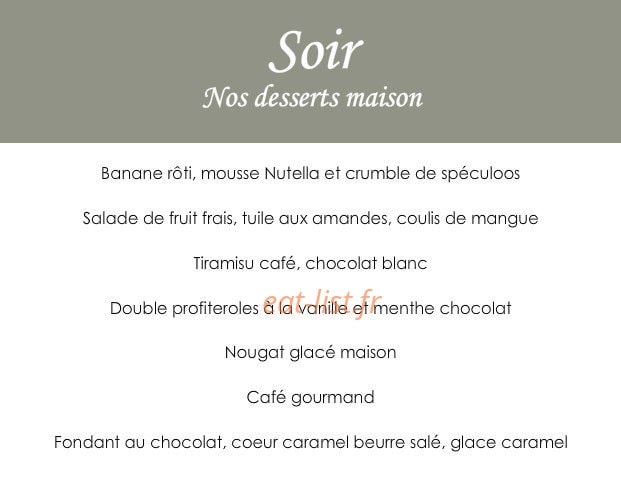 Le Boeuf Blanc — carte page 13