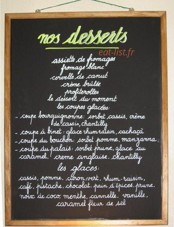 Le Bouchon du Palais — carte page 3
