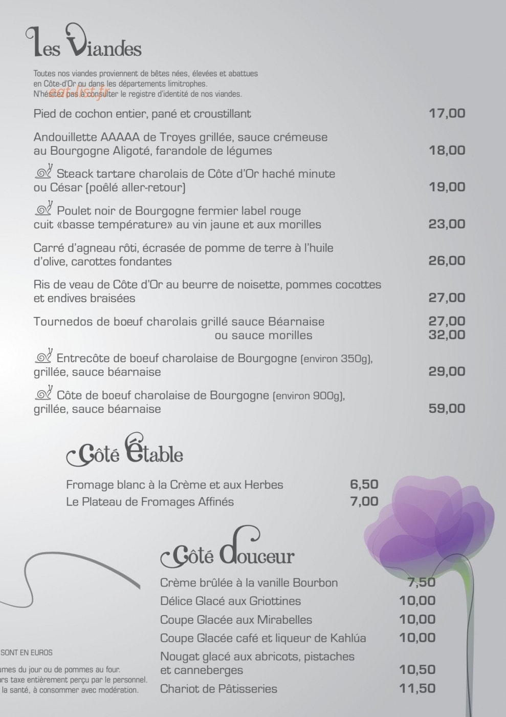 Le Central — carte page 3