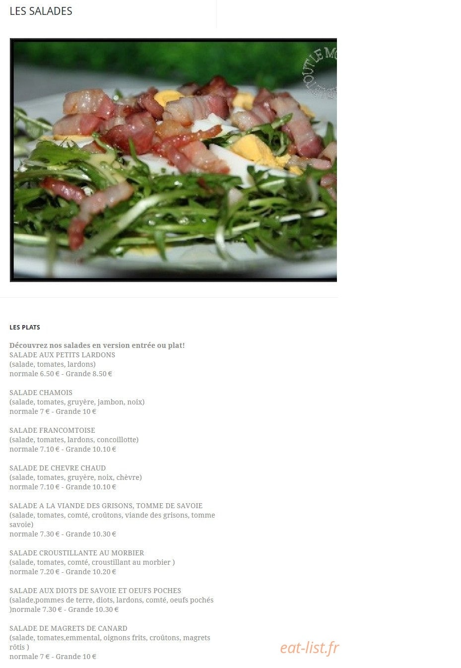 Le Chamois — carte page 3