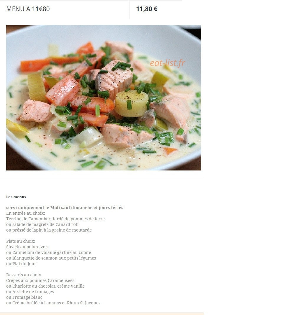 Le Chamois — carte page 7
