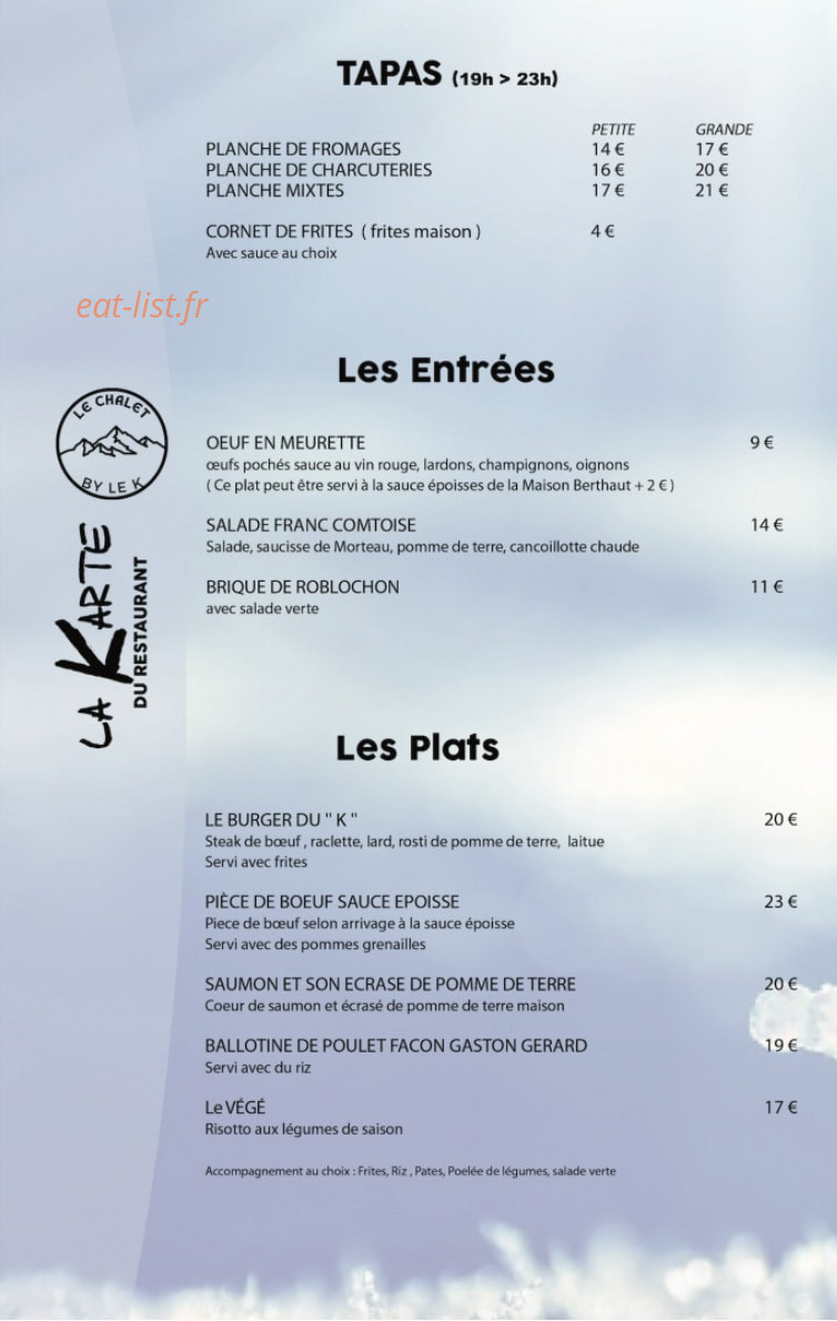 Le K — carte page 1
