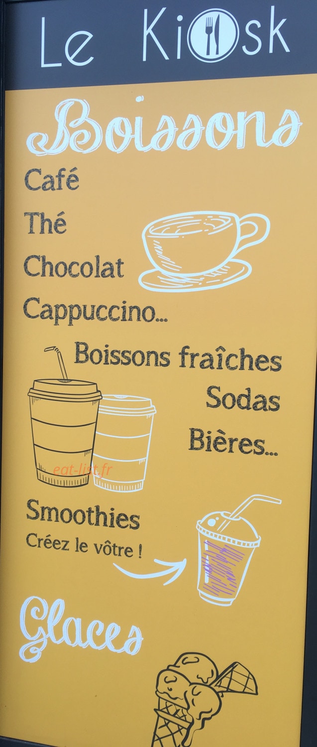 Le Kiosk — carte page 2