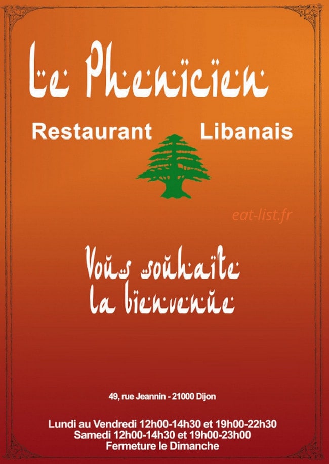 Le Phénicien — carte page 1