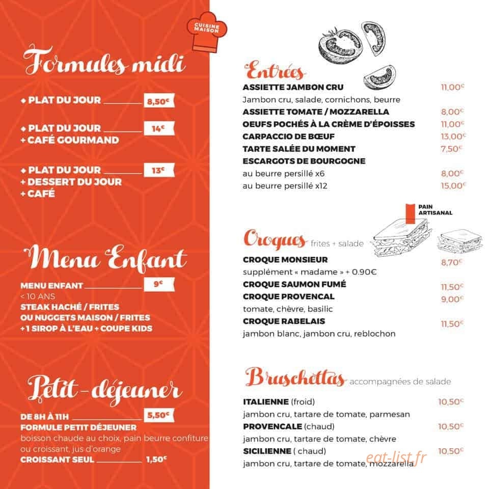 Le Rabelais — carte page 1