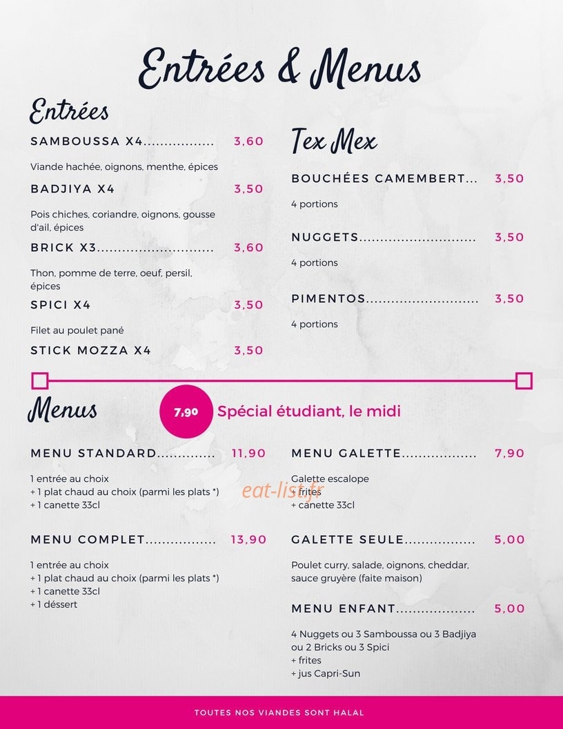 Le Restoriz — carte page 2