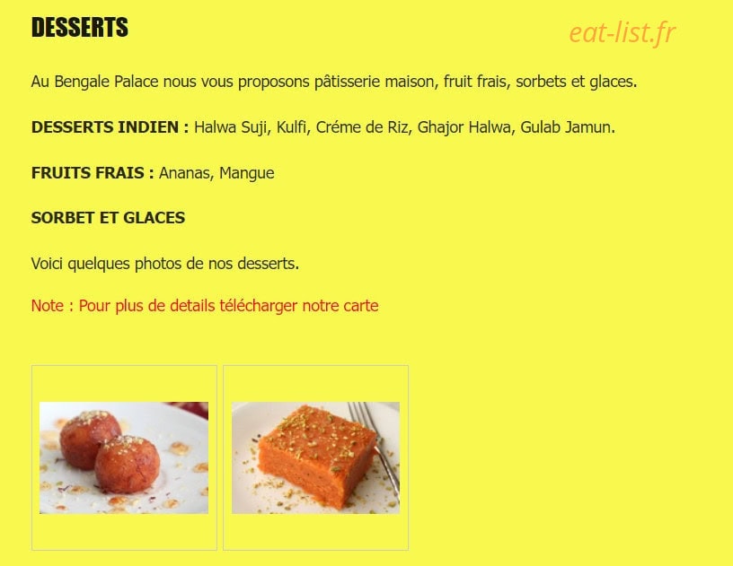 Le Shamrat — carte page 4