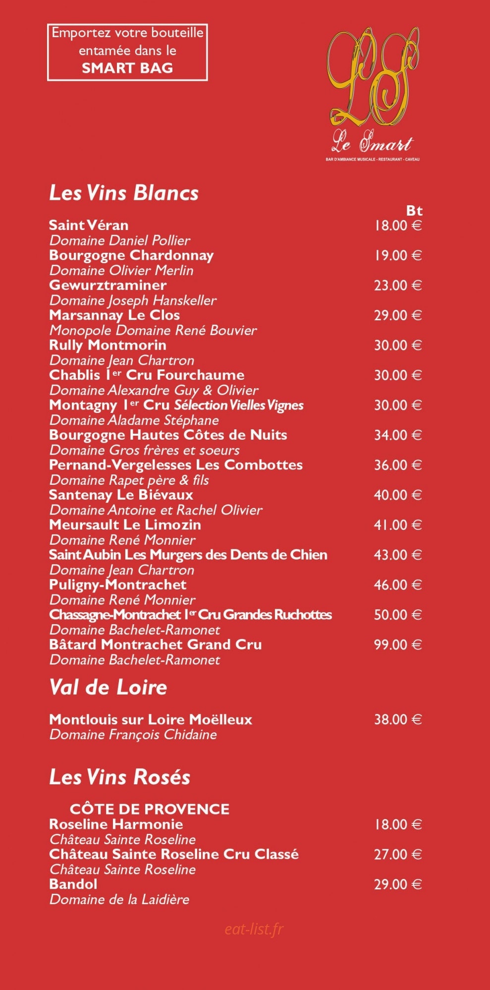 Le Smart — carte page 6