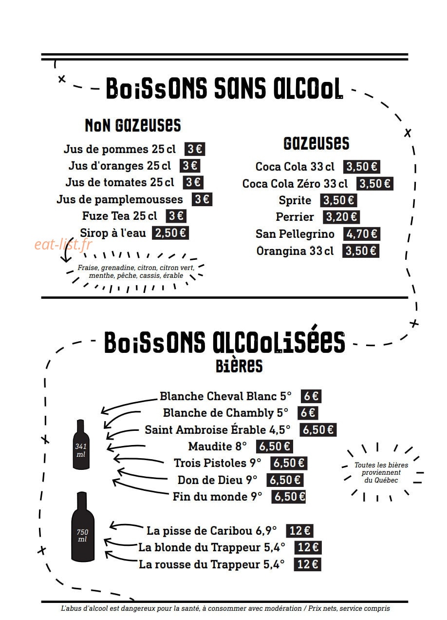 Le Trappeur — carte page 5