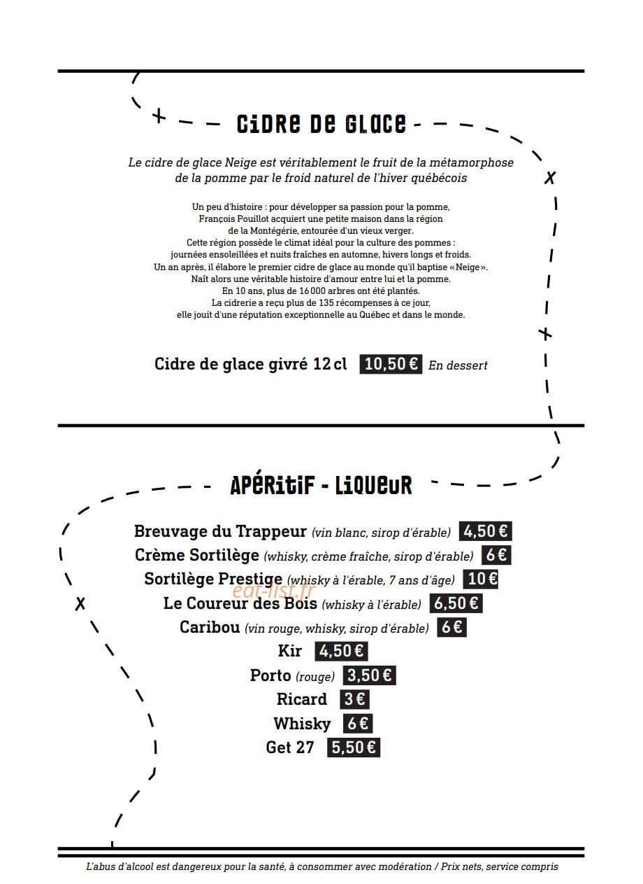 Le Trappeur — carte page 6