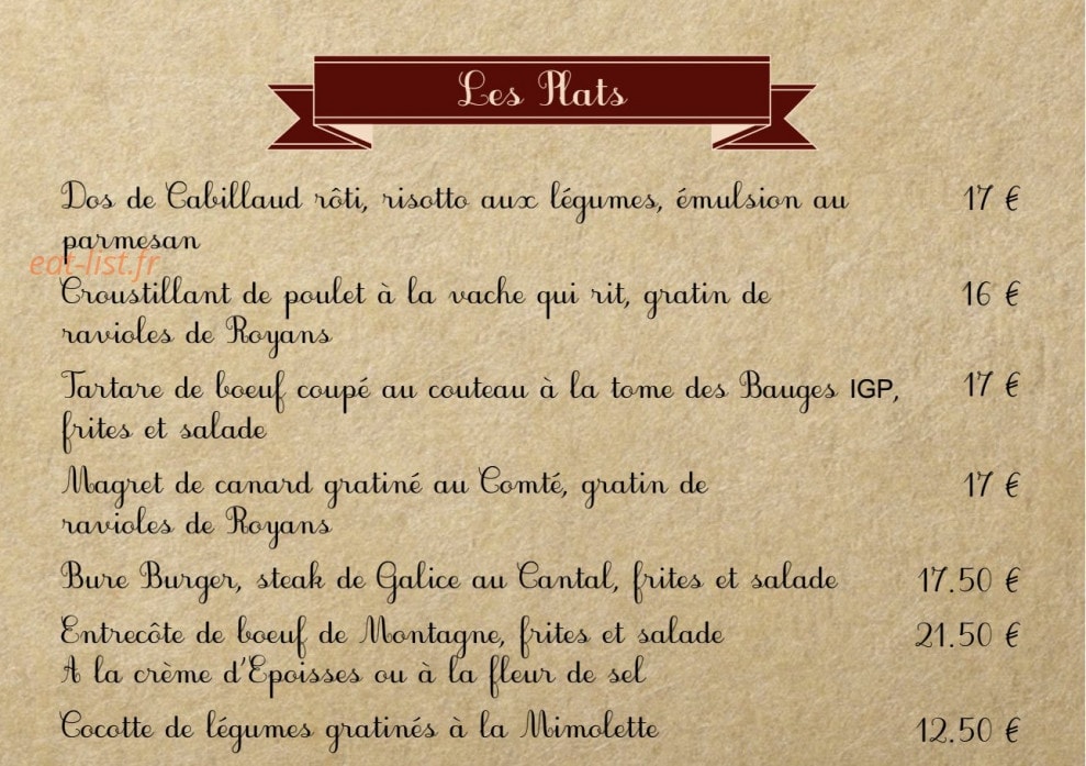 Les trois bures — carte page 5