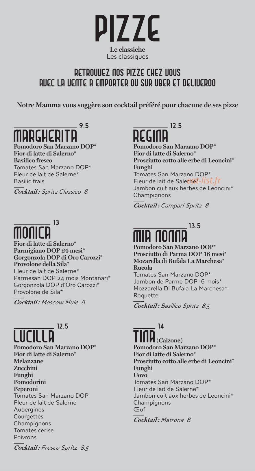Lucilla - Le Clan des Mamma — carte page 4