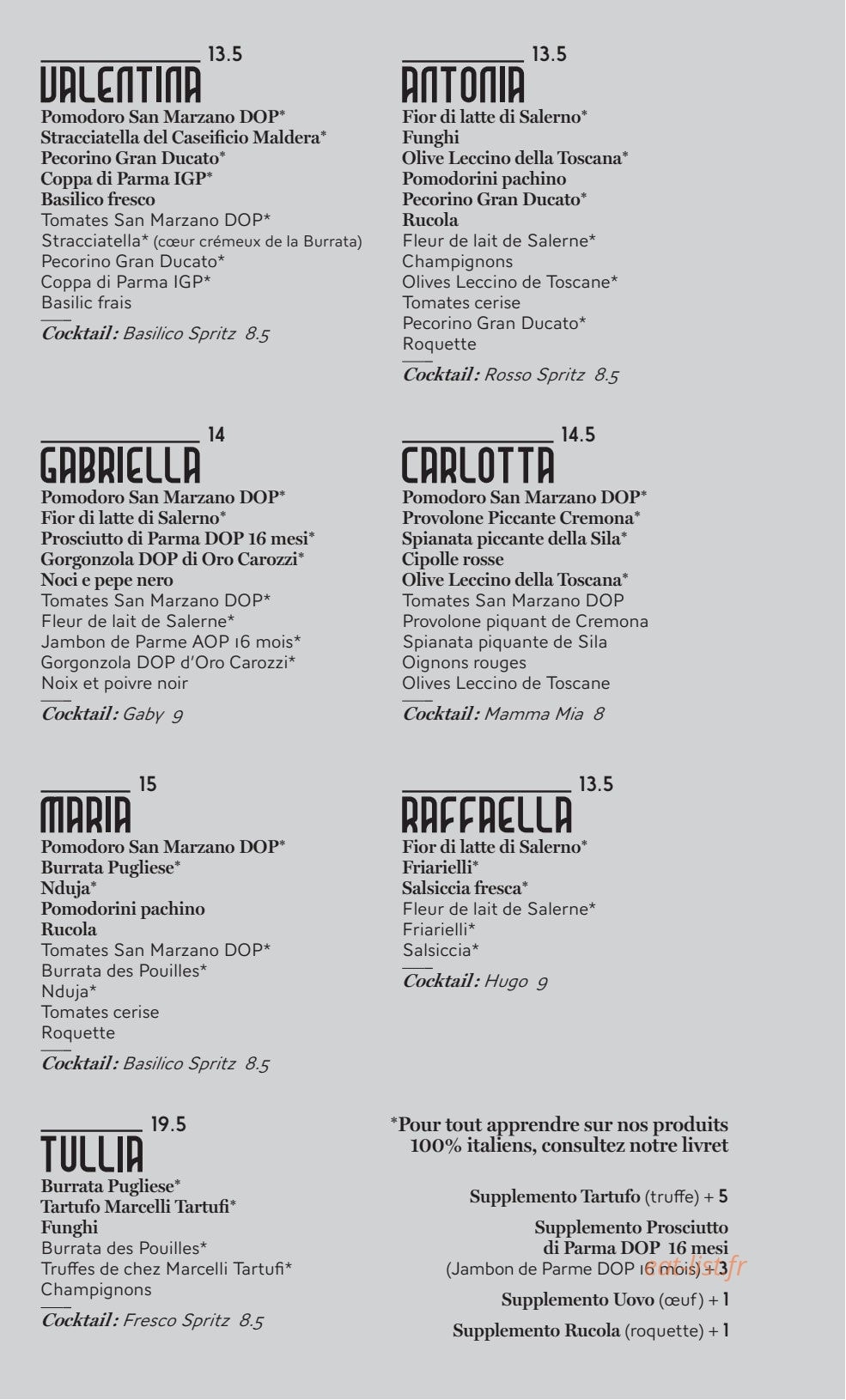 Lucilla - Le Clan des Mamma — carte page 5