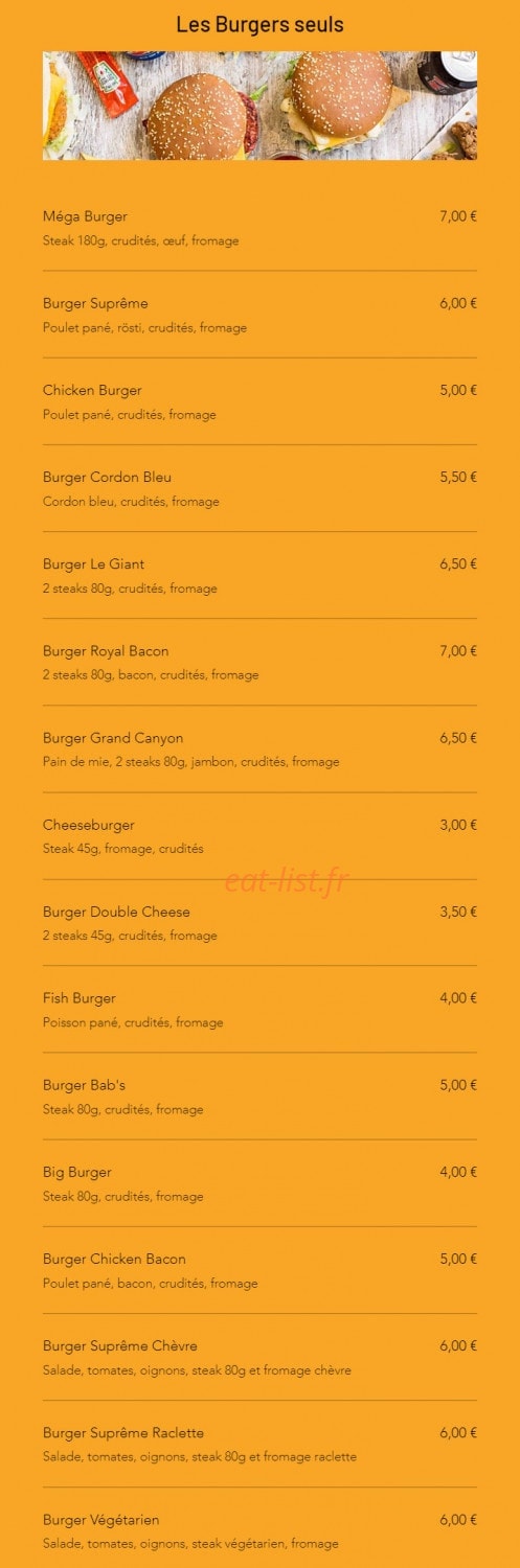 Luna pizza — carte page 4