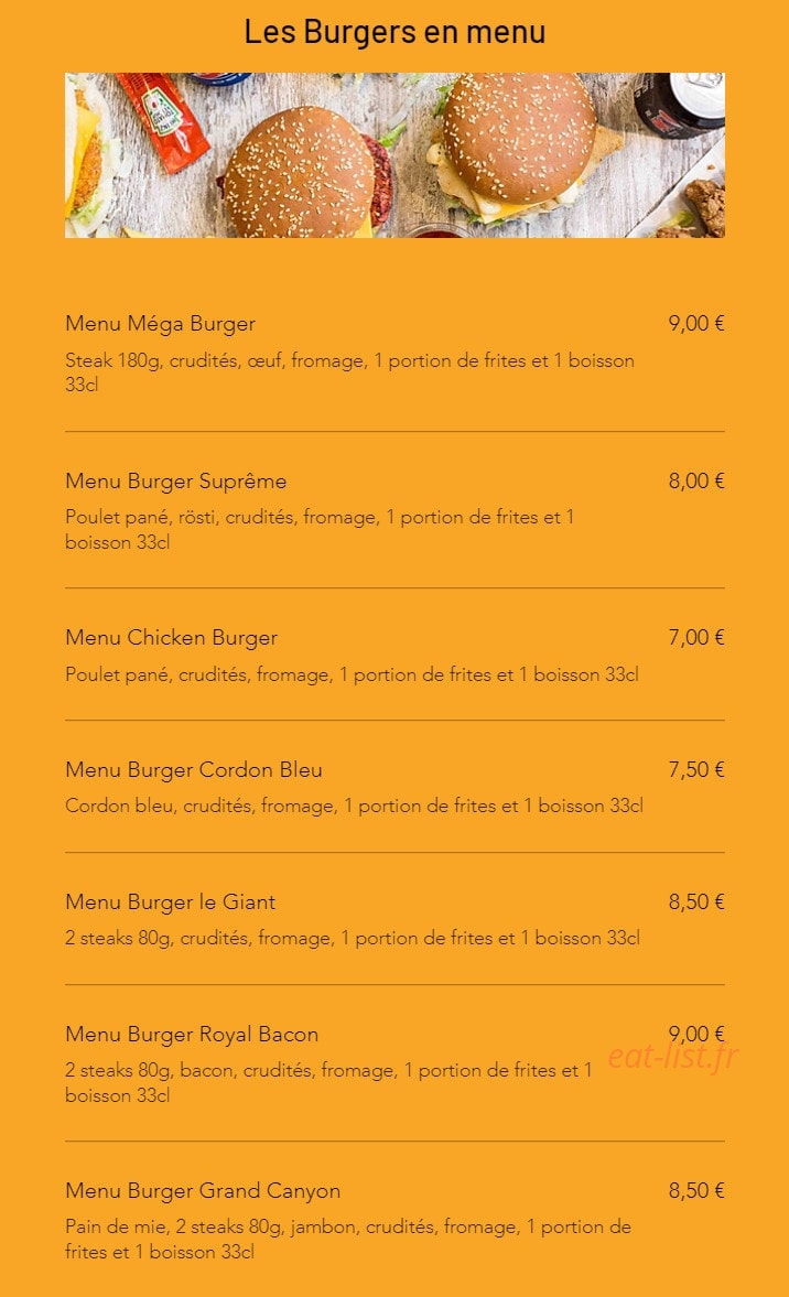 Luna pizza — carte page 5