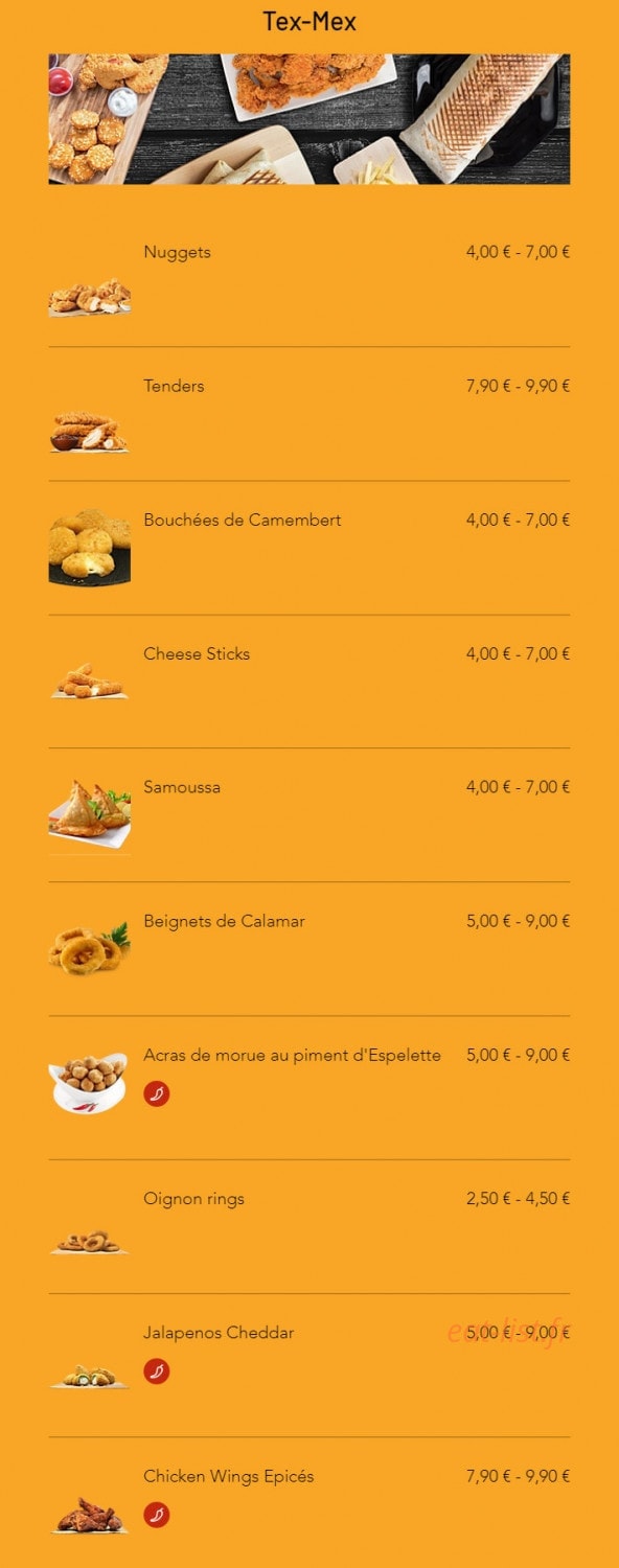 Luna pizza — carte page 10