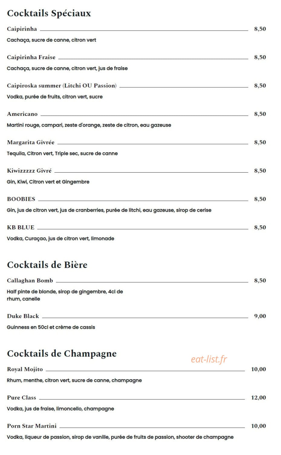 Mac Callaghan — carte page 6