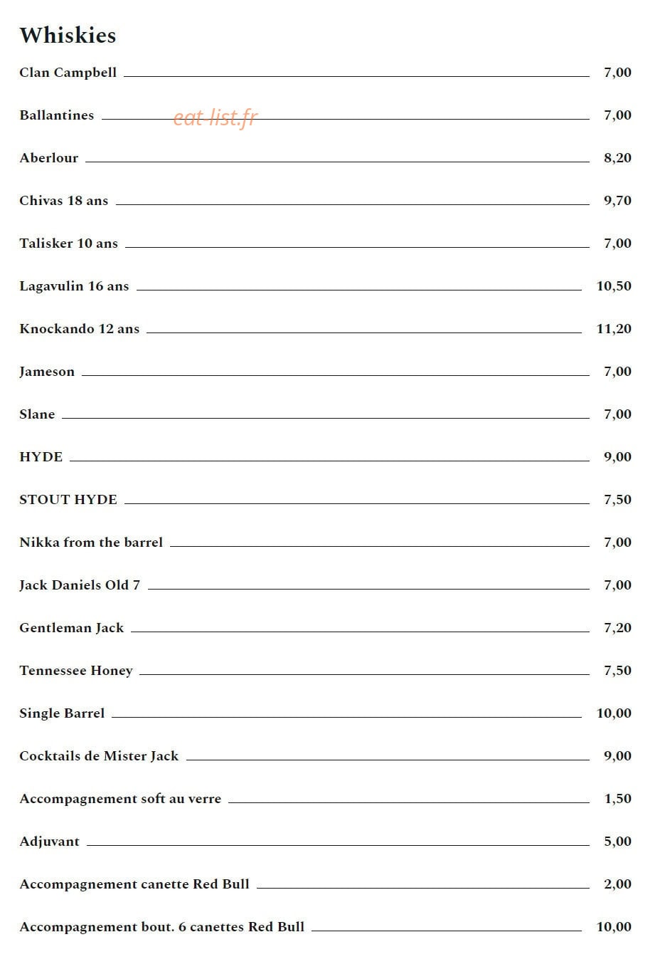 Mac Callaghan — carte page 8