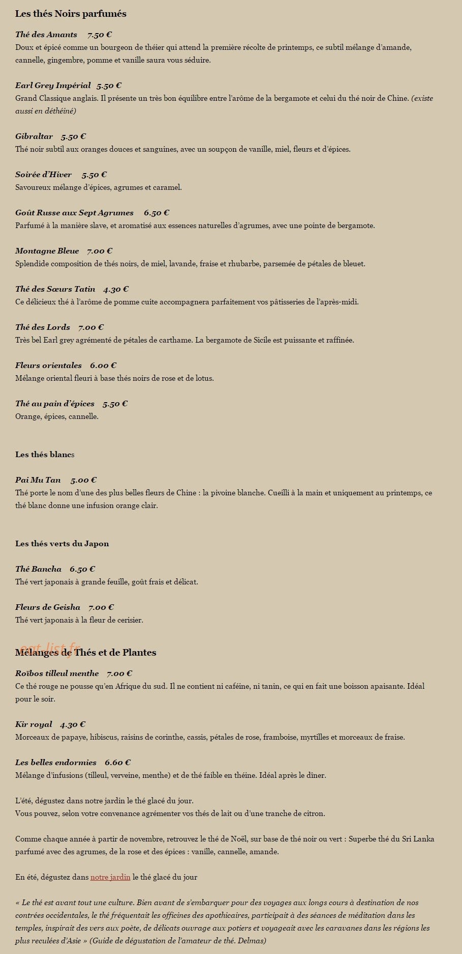 Maison Millière — carte page 14