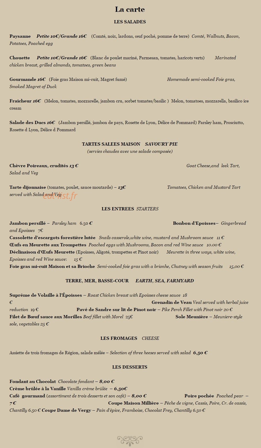 Maison Millière — carte page 3