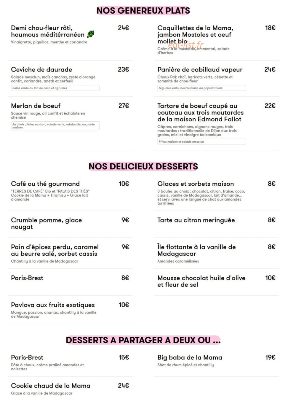 Mama — carte page 8