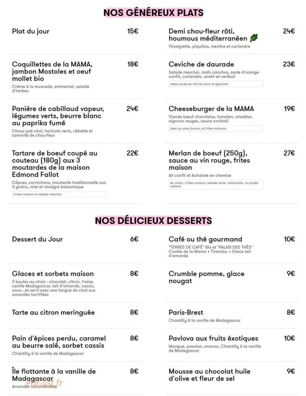 Mama — carte page 4