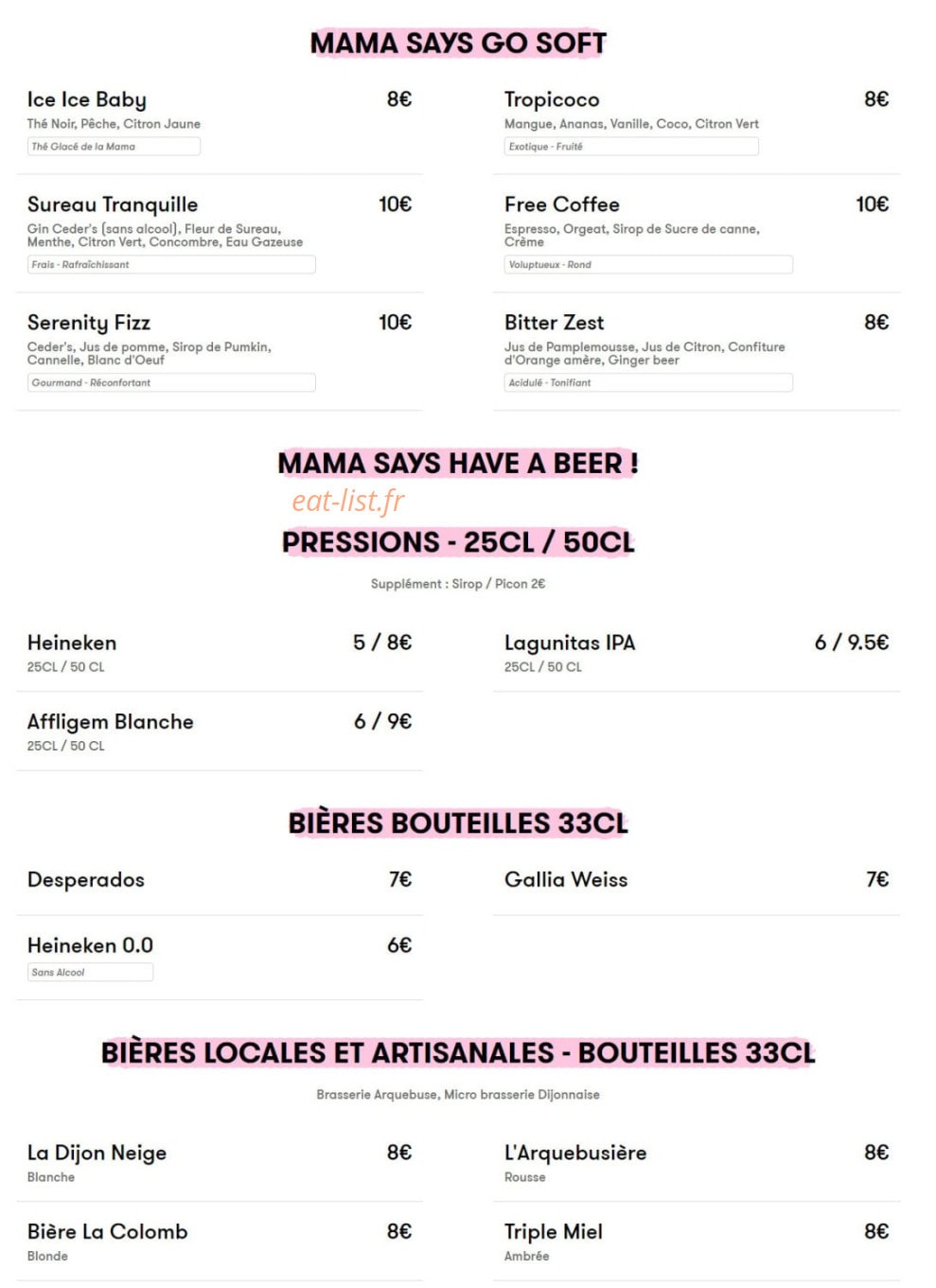 Mama — carte page 17