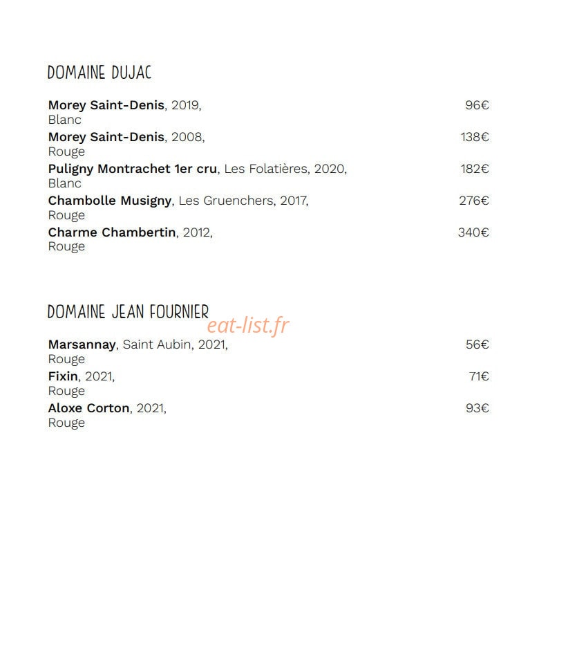 Monique — carte page 5