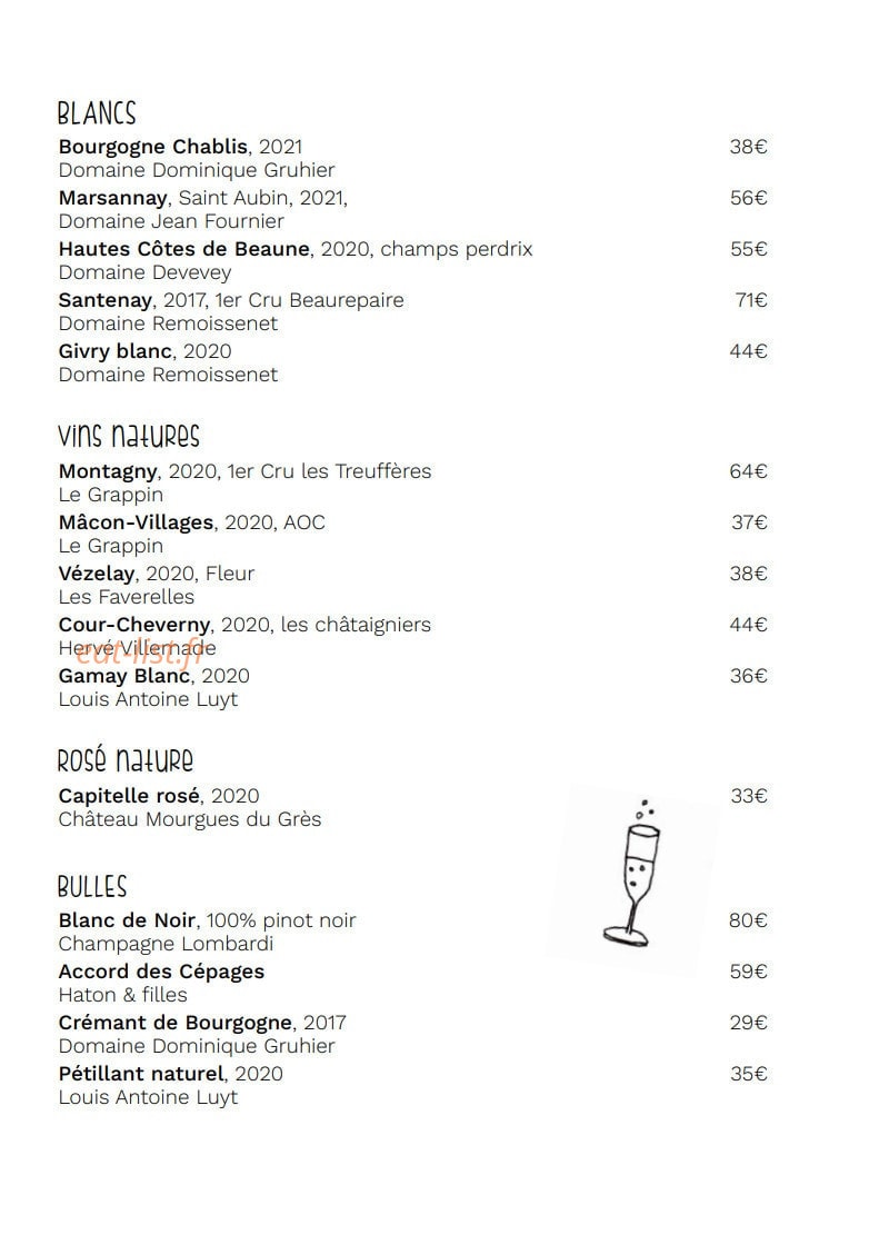 Monique — carte page 6