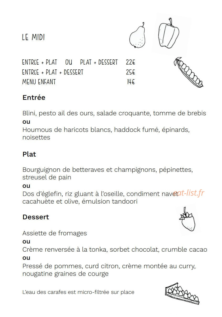 Monique — carte page 1