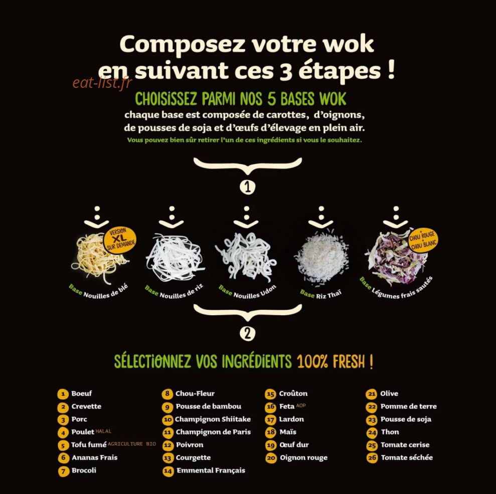 My Wok — carte page 1