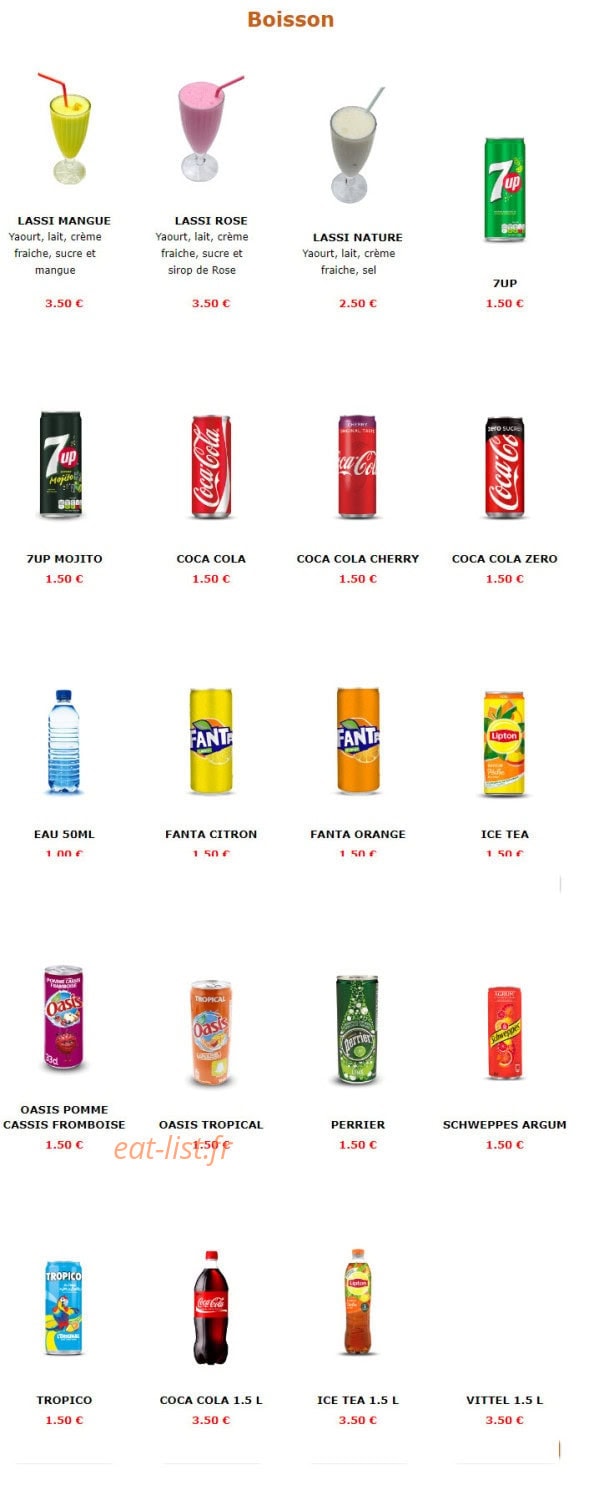 NEW DELHIces — carte page 10