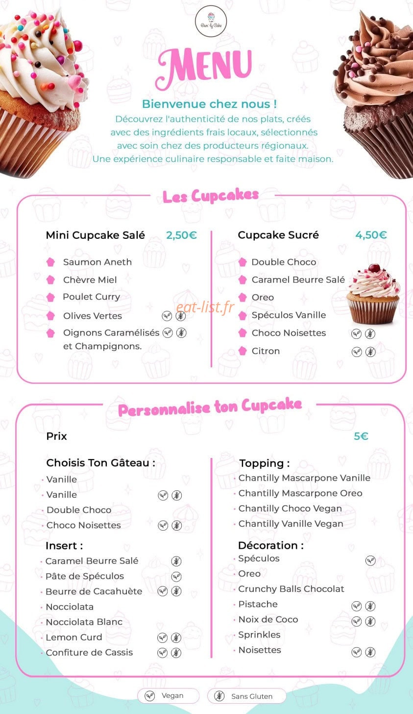 Ownly Cake — carte page 1