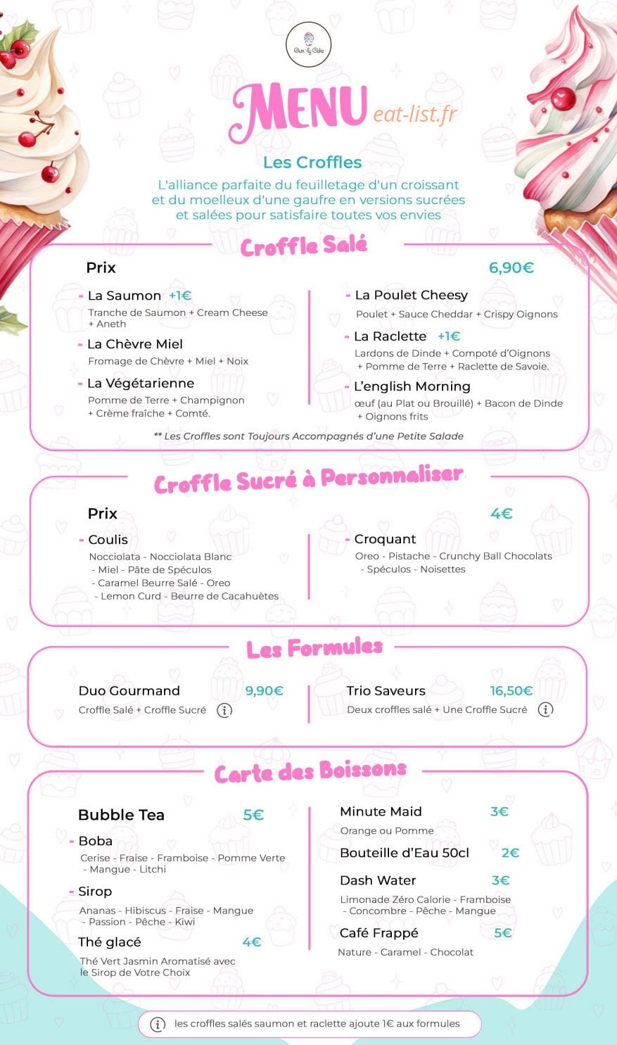 Ownly Cake — carte page 2