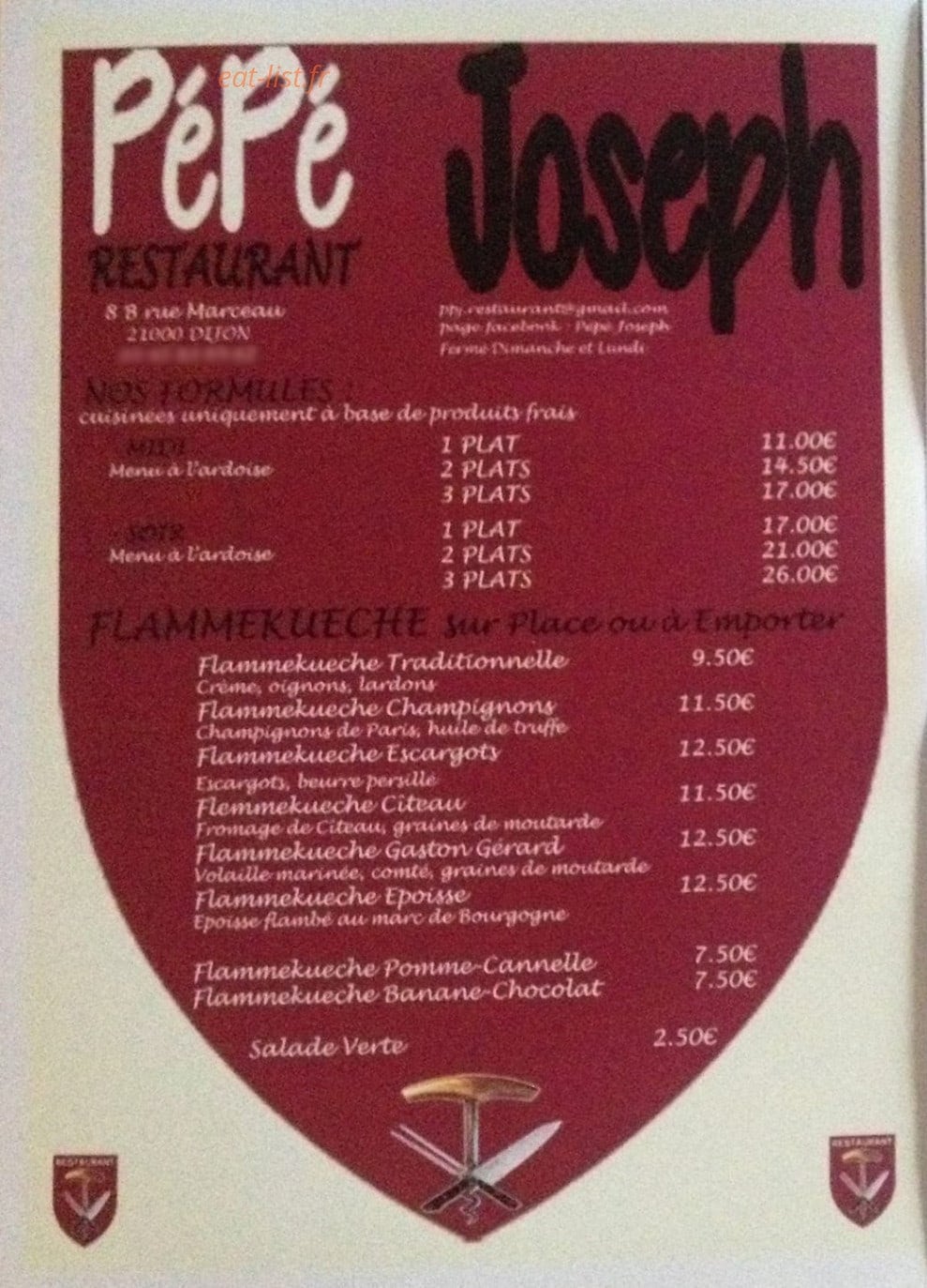 Pépé Joseph — carte page 1