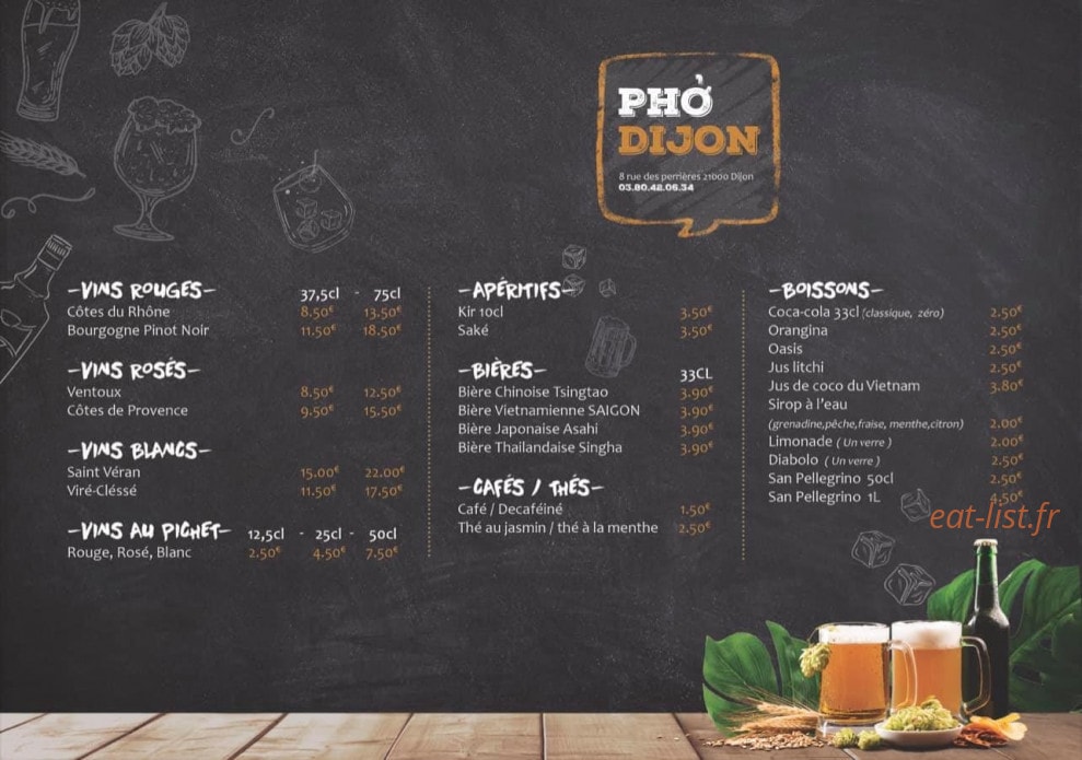 Pho — carte page 3