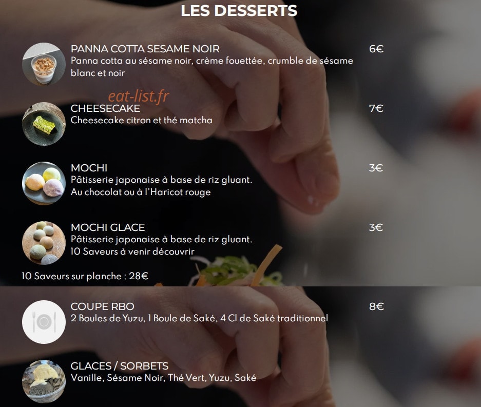 Ramen By Origine — carte page 5