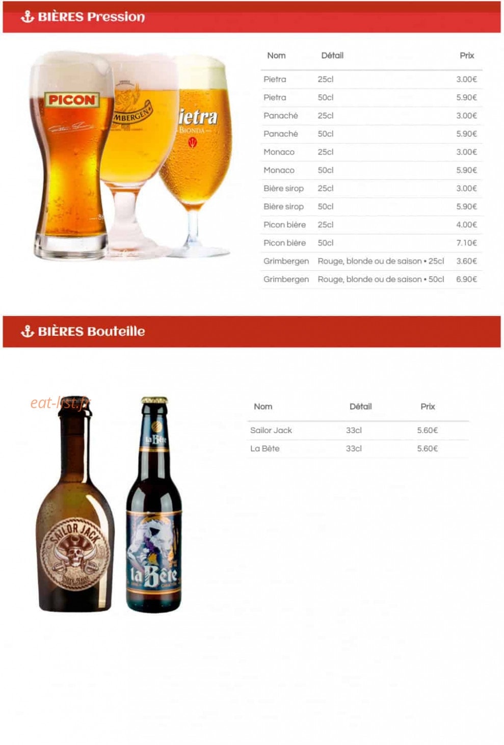Refuge des Pirates — carte page 5