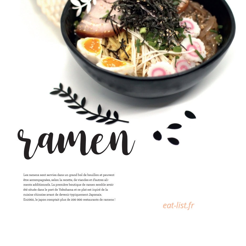 Samouraï Sushis — carte page 31