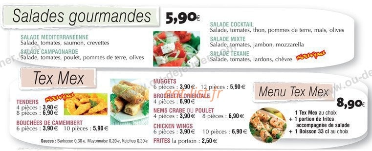 Staff Pizza — carte page 2