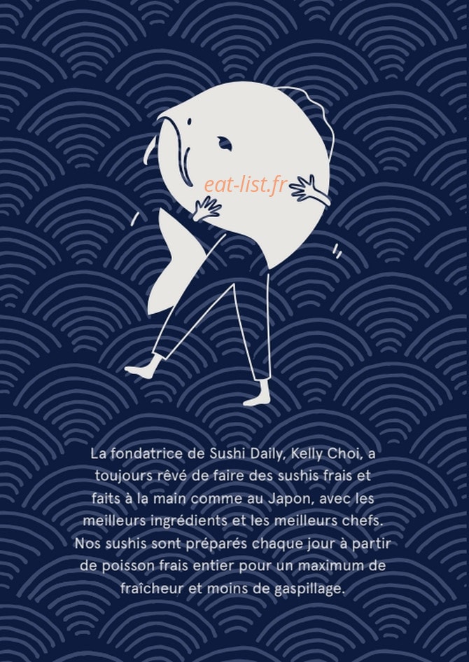 Sushi Daily — carte page 6