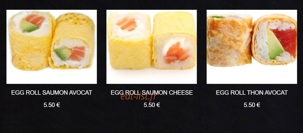 Sushi King — carte page 5