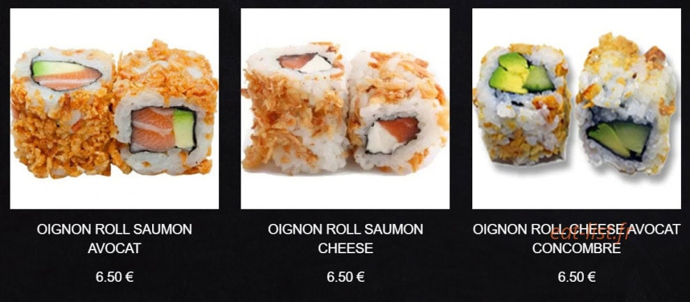 Sushi King — carte page 11