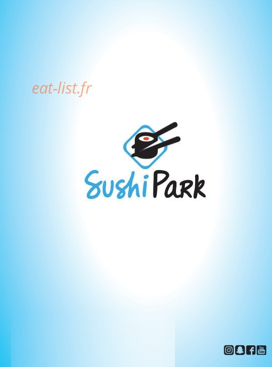 Sushi park — carte page 1