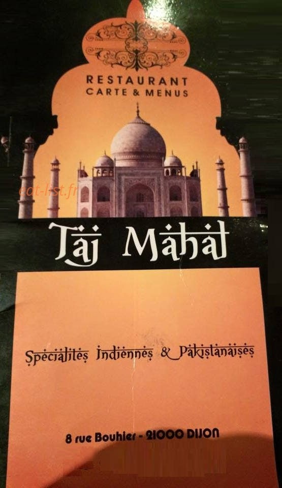 Taj mahal — carte page 1