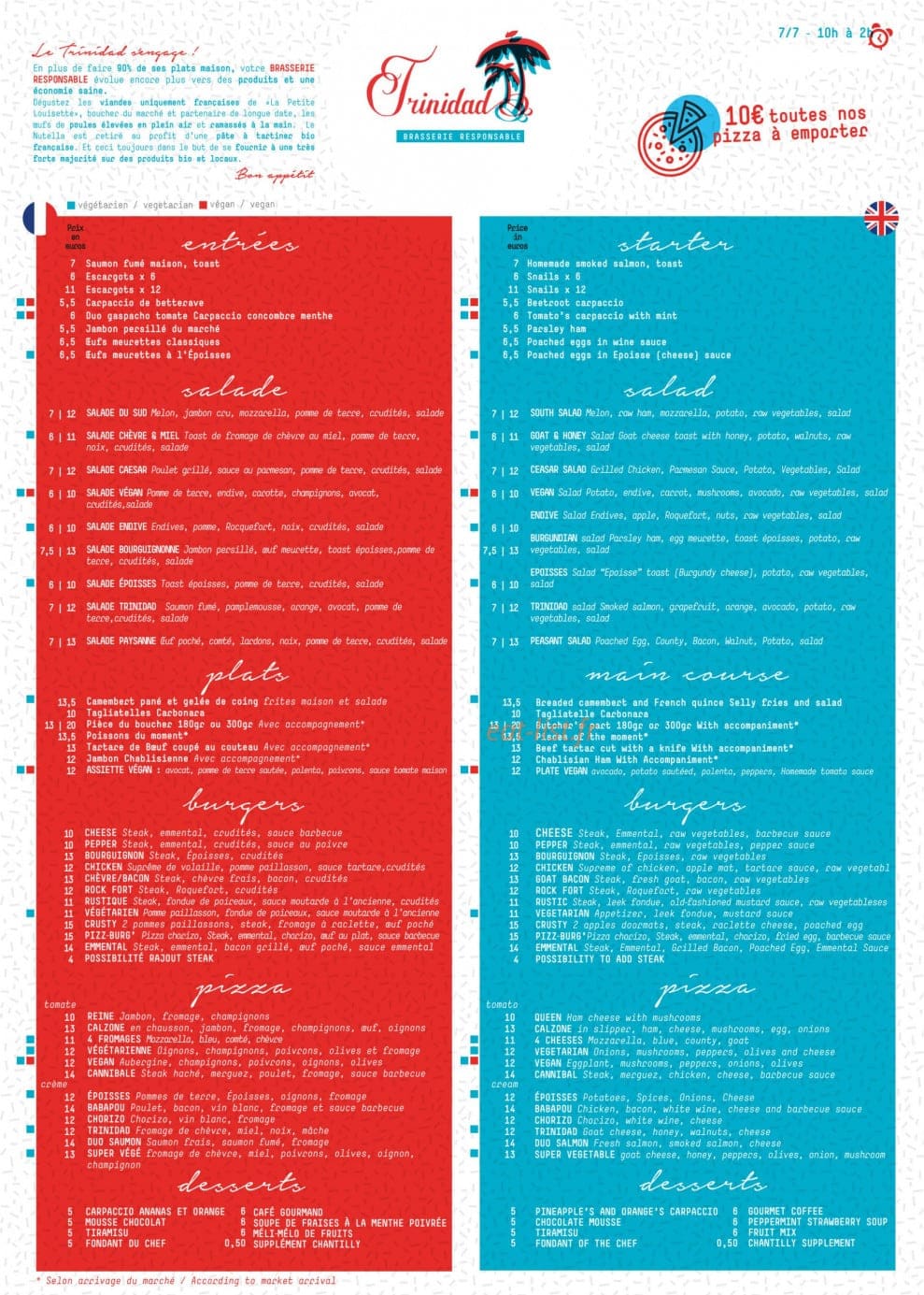 Trinidad — carte page 1
