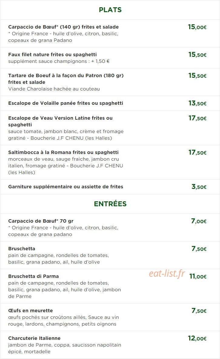 Version Latine — carte page 10